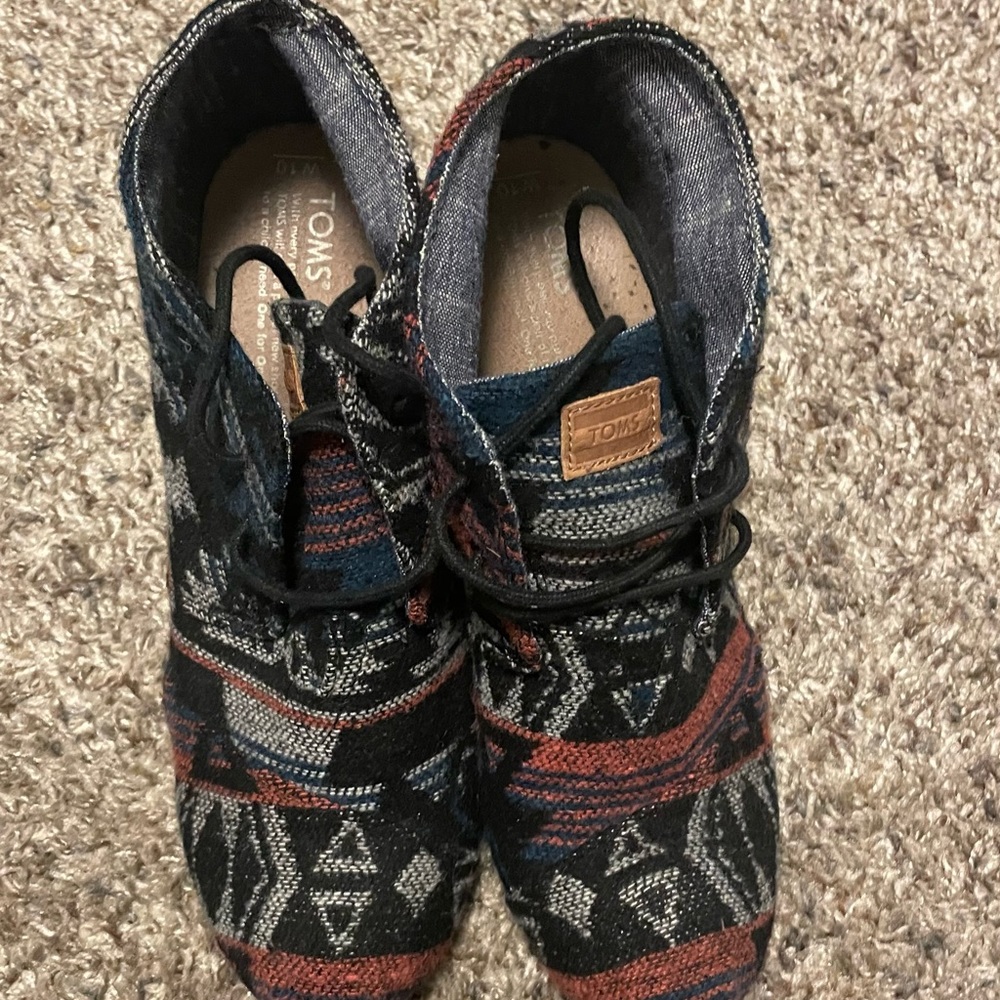 Patterned Wedges - Toms - Picture 4 of 6